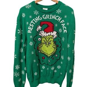 The Grinch ugly sweater men size XL